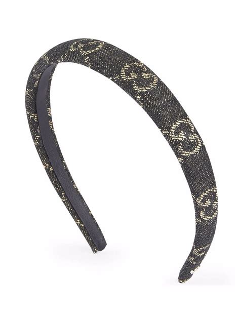 gucci headband with rhinestones|gucci denim headband.